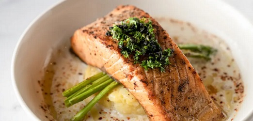 Сьомга на еър фрайър